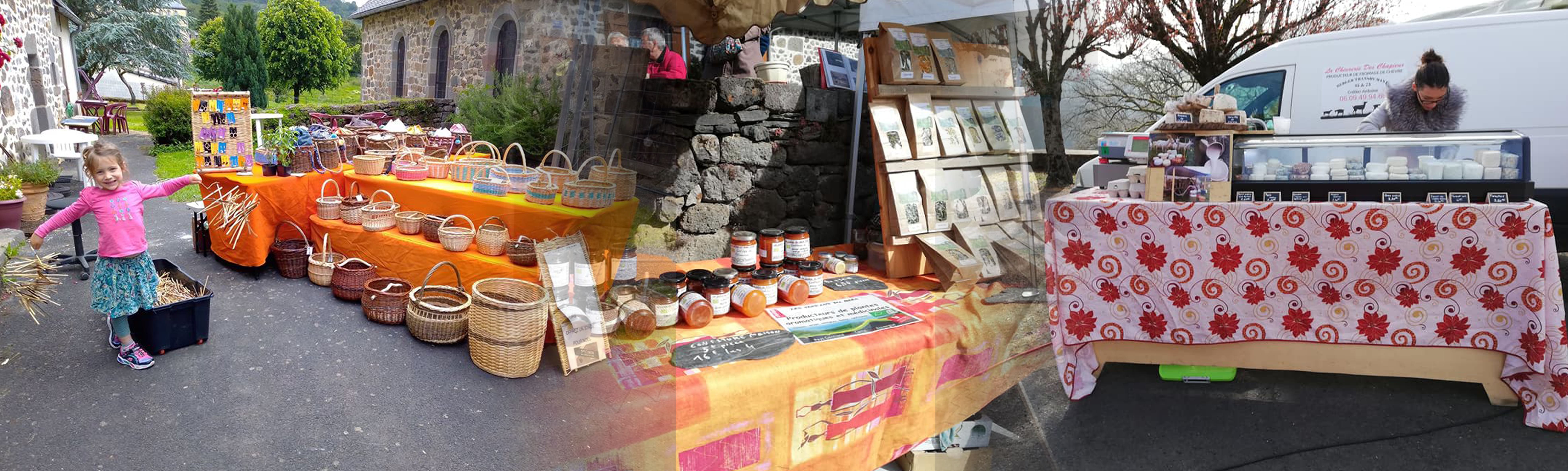 "Marché en circuit-court de sainte-Eulalie - Cantal"