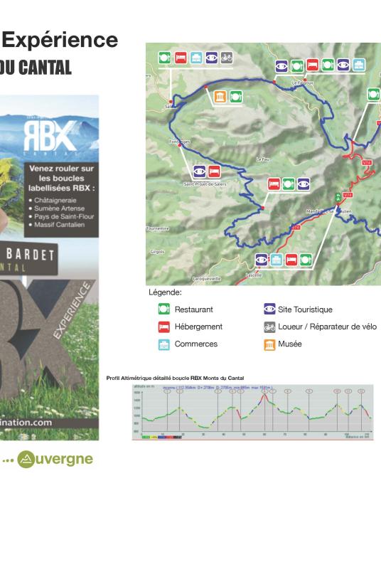 RBX Romain Bardet - Boucle Monts du Cantal RBX Romain Bardet - Boucle Monts du Cantal