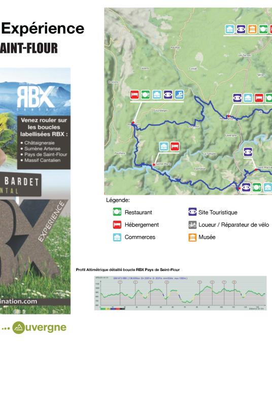 RBX Romain Bardet - Boucle "Pays de Saint-Flour" RBX Romain Bardet - Boucle "Pays de Saint-Flour"