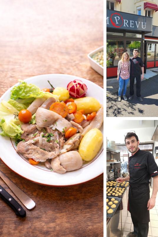 Recette tête de veau - L'Imprévu - Pleaux