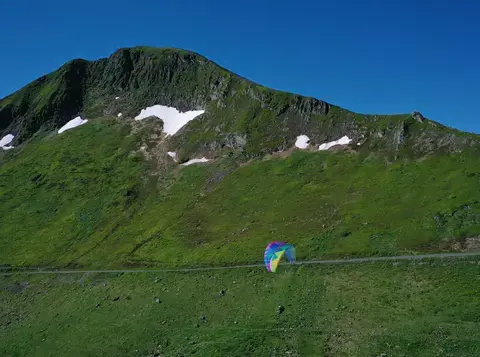 Vol en parapente en Pays de Salers Vol en parapente en Pays de Salers