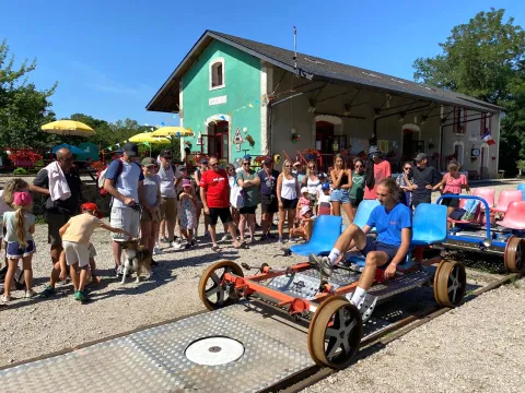 Pédalorail du Pays de Salers